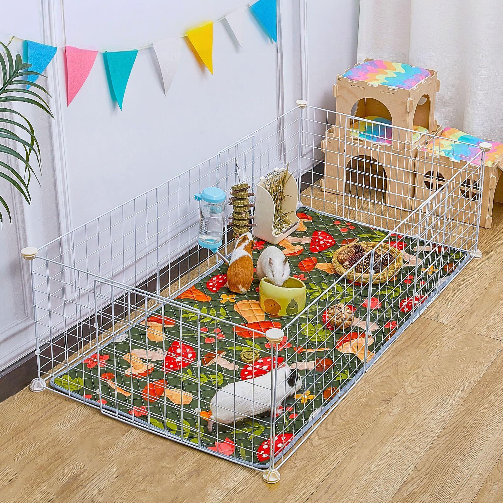 Ferret Cage Liner Absorbent Wa - Hedgehog Bedding Liner บทวิจารณ์และราคา