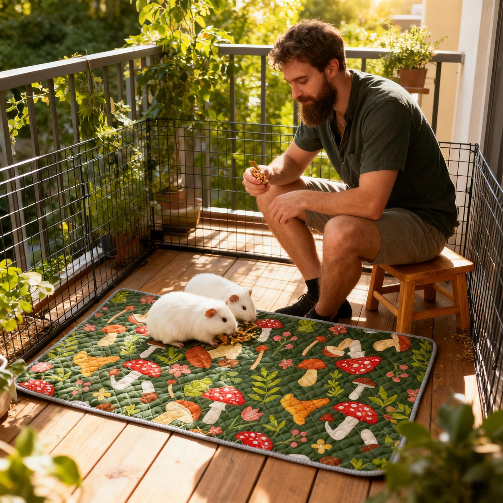Ferret Cage Liner Absorbent Wa - Hedgehog Bedding Liner บทวิจารณ์และราคา