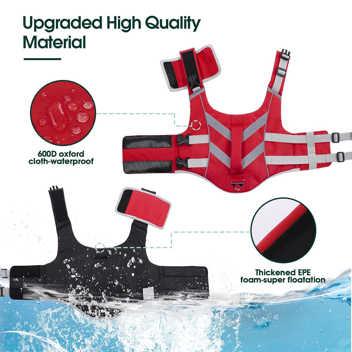 Ensure Your Dog's Water Advent - Dog Life Jacket บทวิจารณ์และราคา