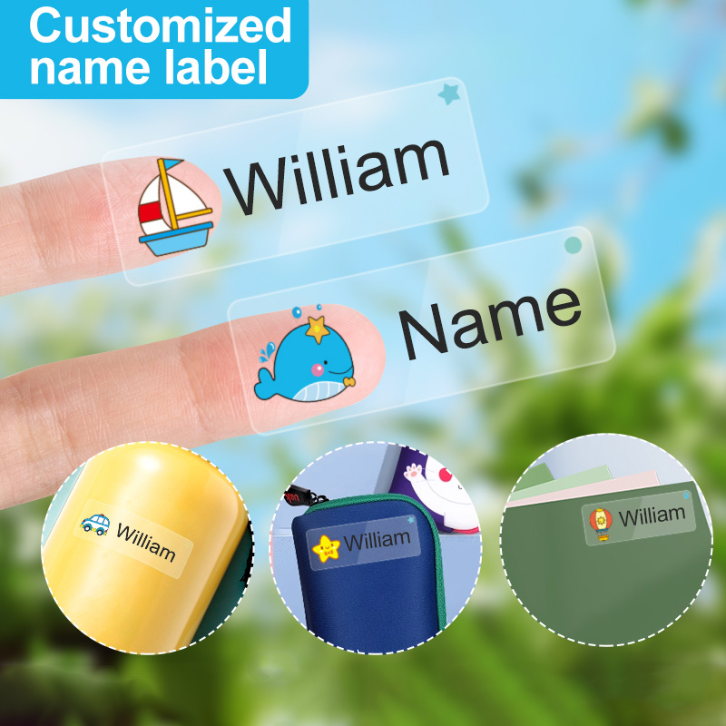 Custom Transparent Name Sticke - Pet Supplies Usa บทวิจารณ์และราคา