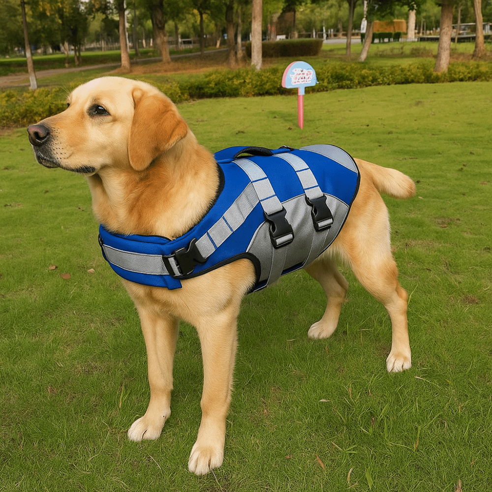 Reflective Dog Life Jacket Bre - Dog Life Jacket บทวิจารณ์และราคา