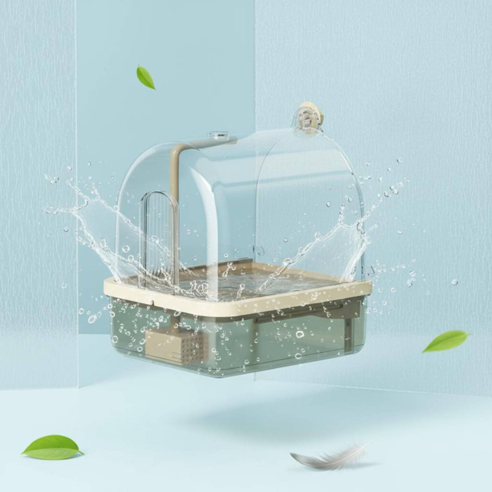 Automatic Bird Bath Wireless S - Pet Supplies Usa บทวิจารณ์และราคา