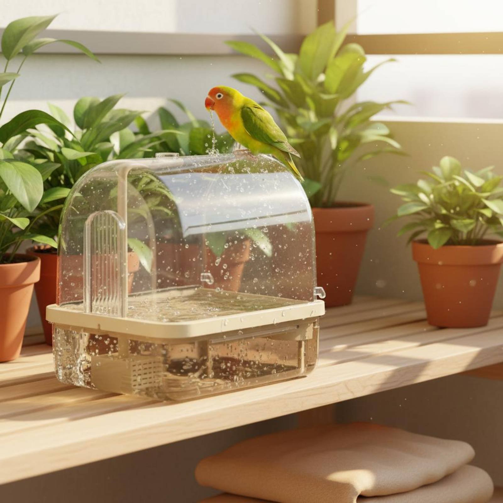 Automatic Bird Bath Wireless S - Pet Supplies Usa บทวิจารณ์และราคา