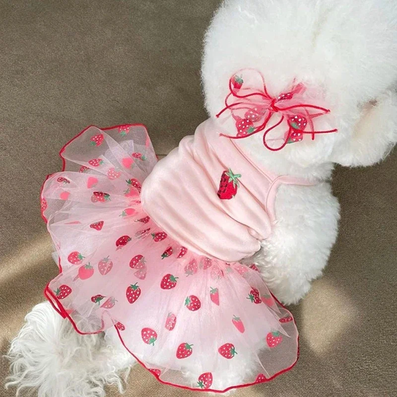 Cute Pet Dog Dress for Small D - Pet Supplies York บทวิจารณ์และราคา