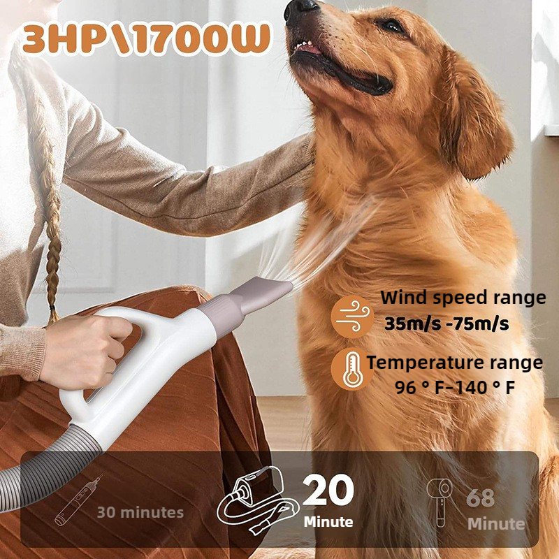 Pet Hair Dryer Low Noise Multi - Pet Supplies For Less บทวิจารณ์และราคา