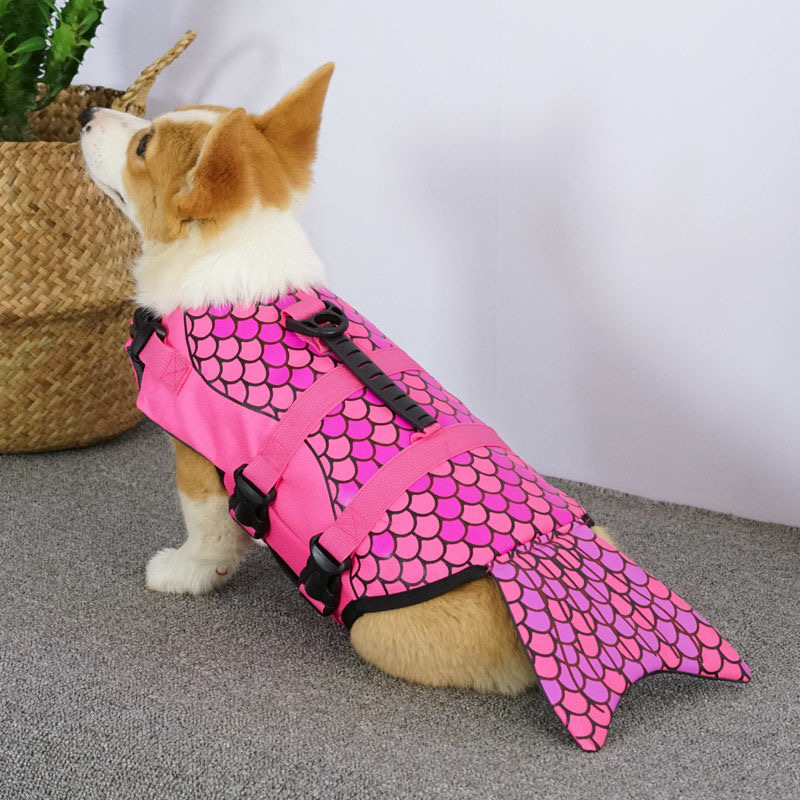 Summer Puppy Big Dog Swimsuit  - Dog Life Jacket บทวิจารณ์และราคา
