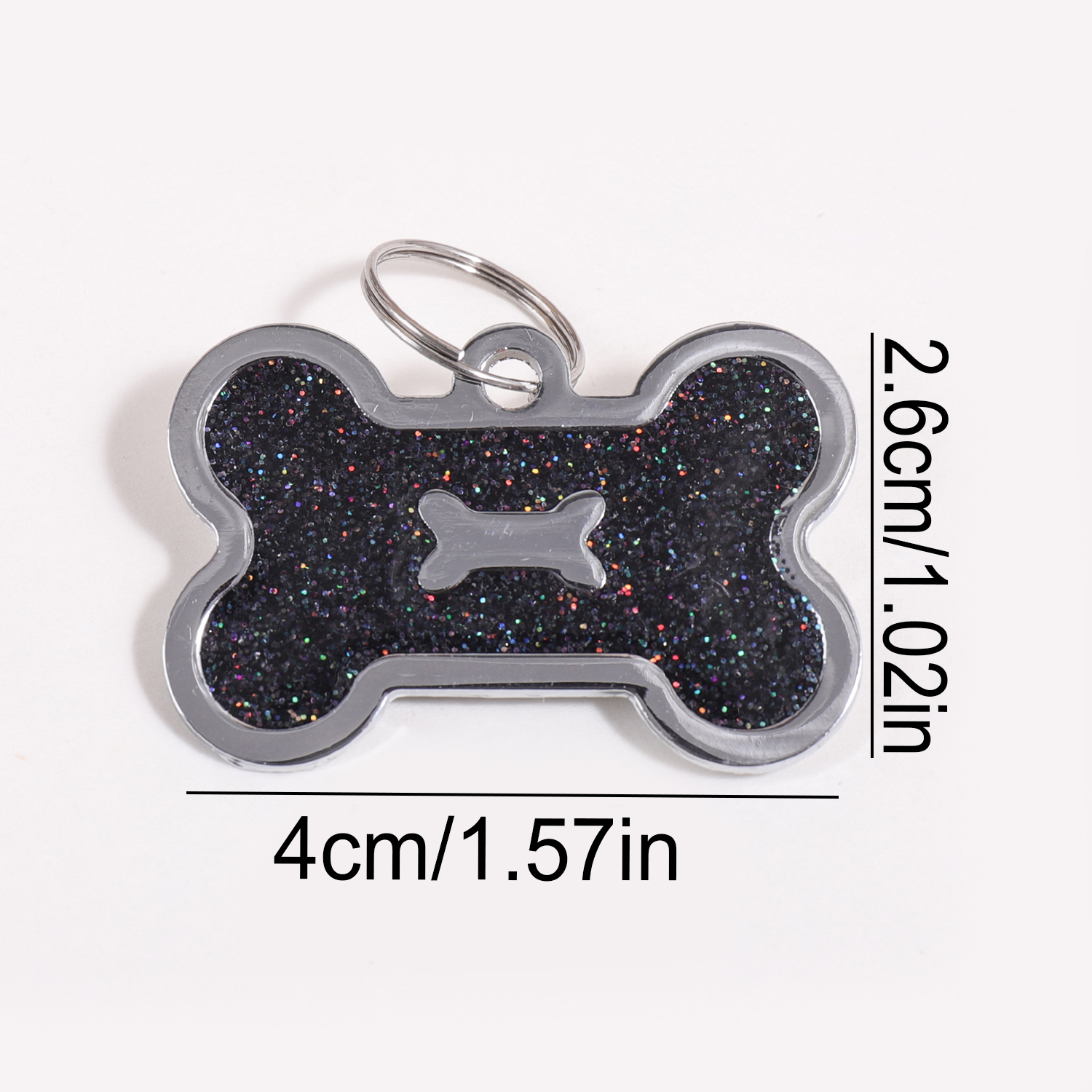 Glitter Custom Text Dog Tags C - Pet Supplies Usa บทวิจารณ์และราคา
