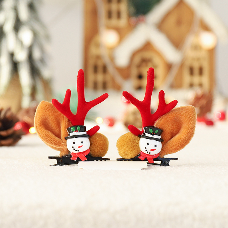 Christmas Pet Kid Girl Hairpin - Pet Supplies York บทวิจารณ์และราคา
