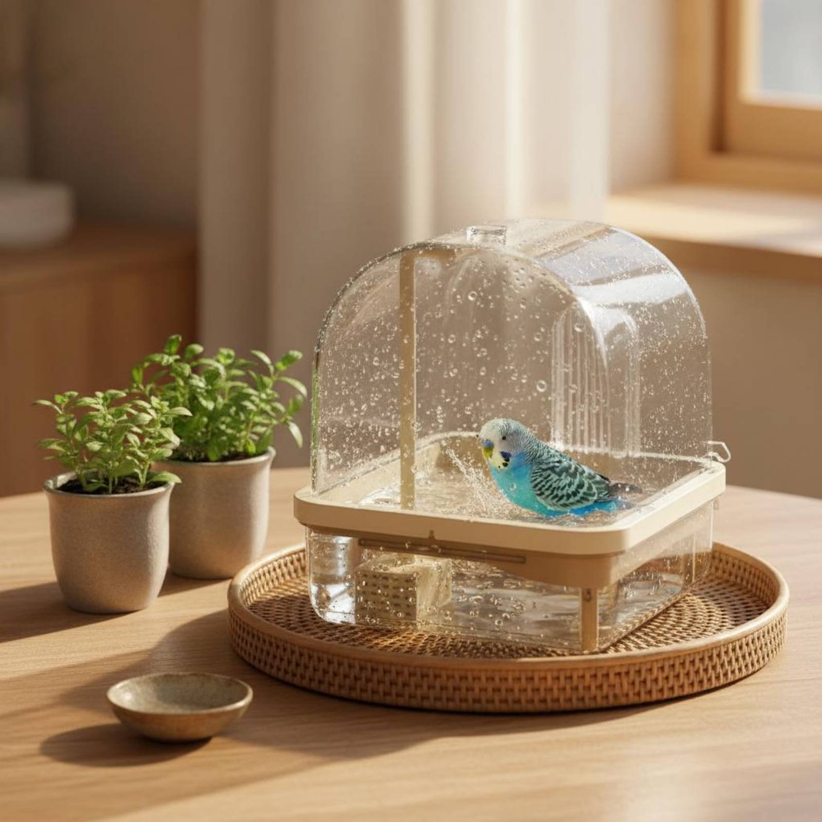 Hanging Avian Shower Transpare - Pet Supplies Usa บทวิจารณ์และราคา