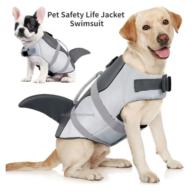 Shark Dog Life Jacket Enhanced - Dog Life Jacket บทวิจารณ์และราคา
