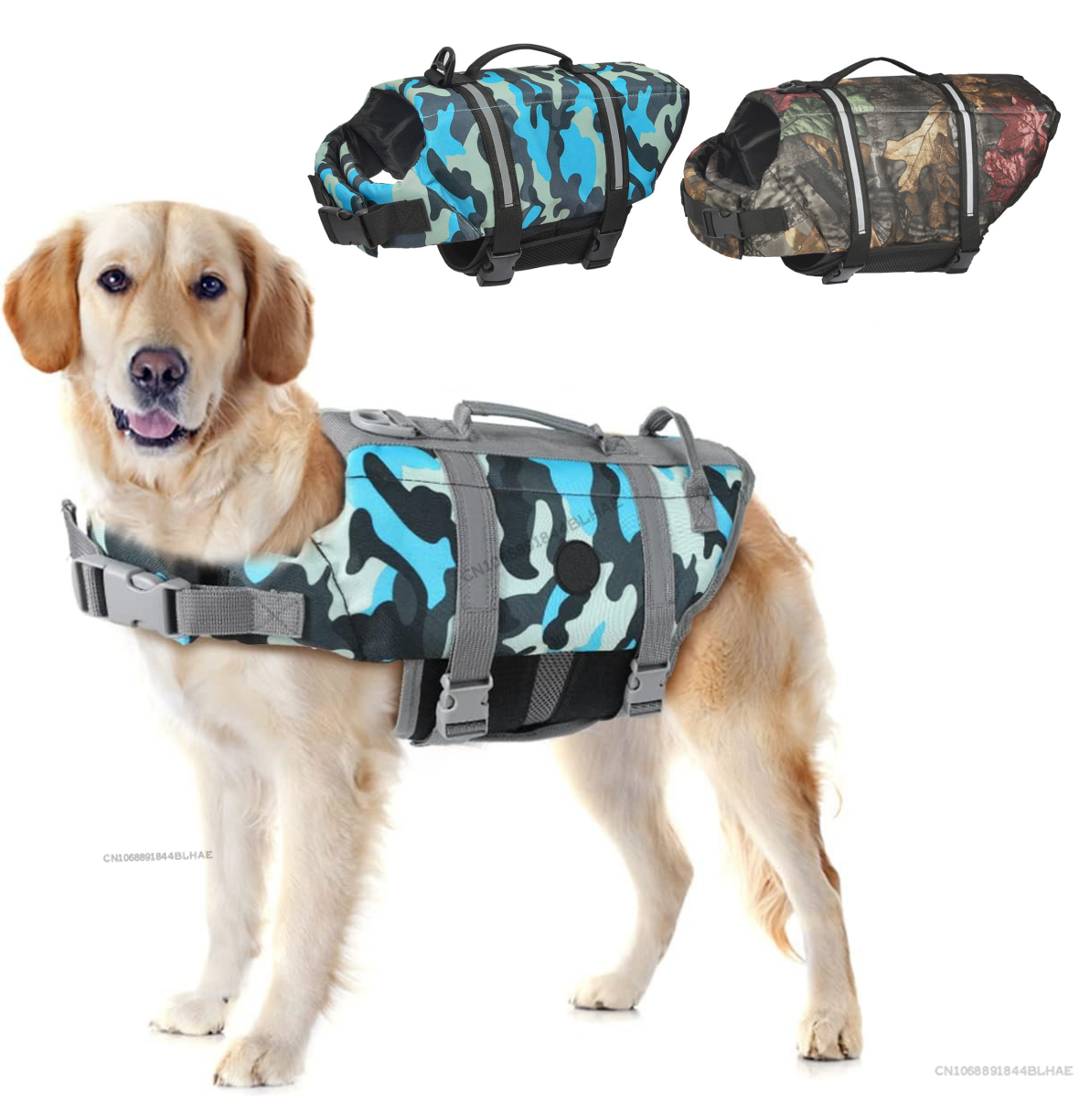 Adjustable Dog Life Jacket wit - Dog Life Jacket บทวิจารณ์และราคา