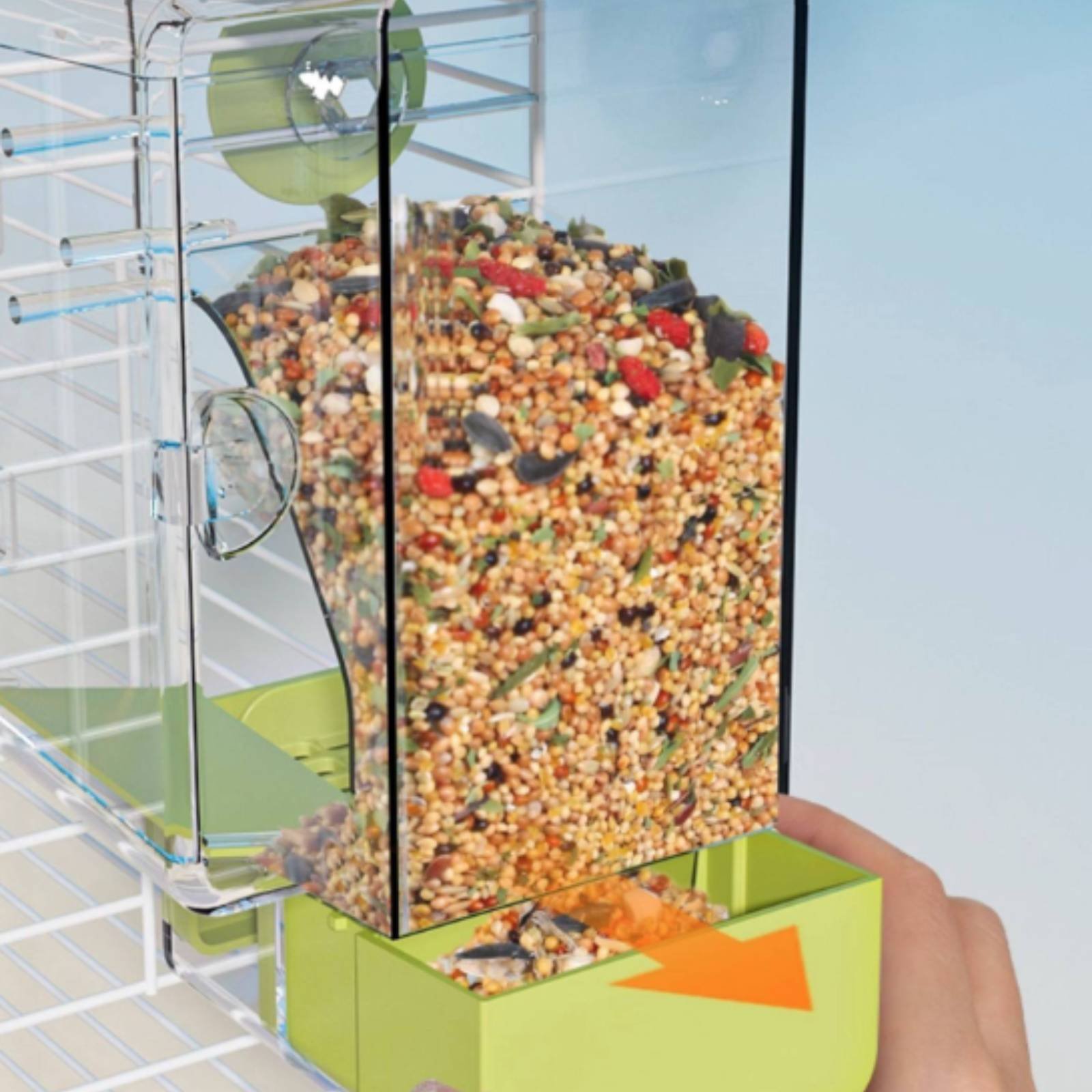 Seed Separating Feeder Splash- - Pet Supplies Usa บทวิจารณ์และราคา