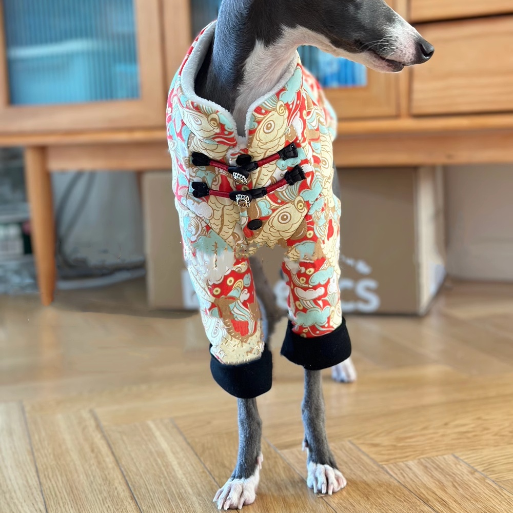 Chinese Knot Buckle Fleece Jac - Dog Life Jacket บทวิจารณ์และราคา