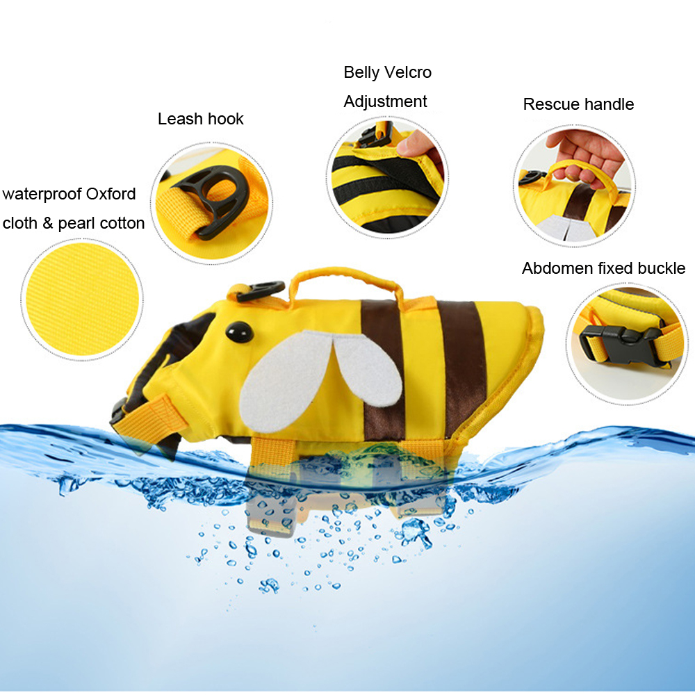 Dog Life Jacket for Swimming B - Dog Life Jacket บทวิจารณ์และราคา