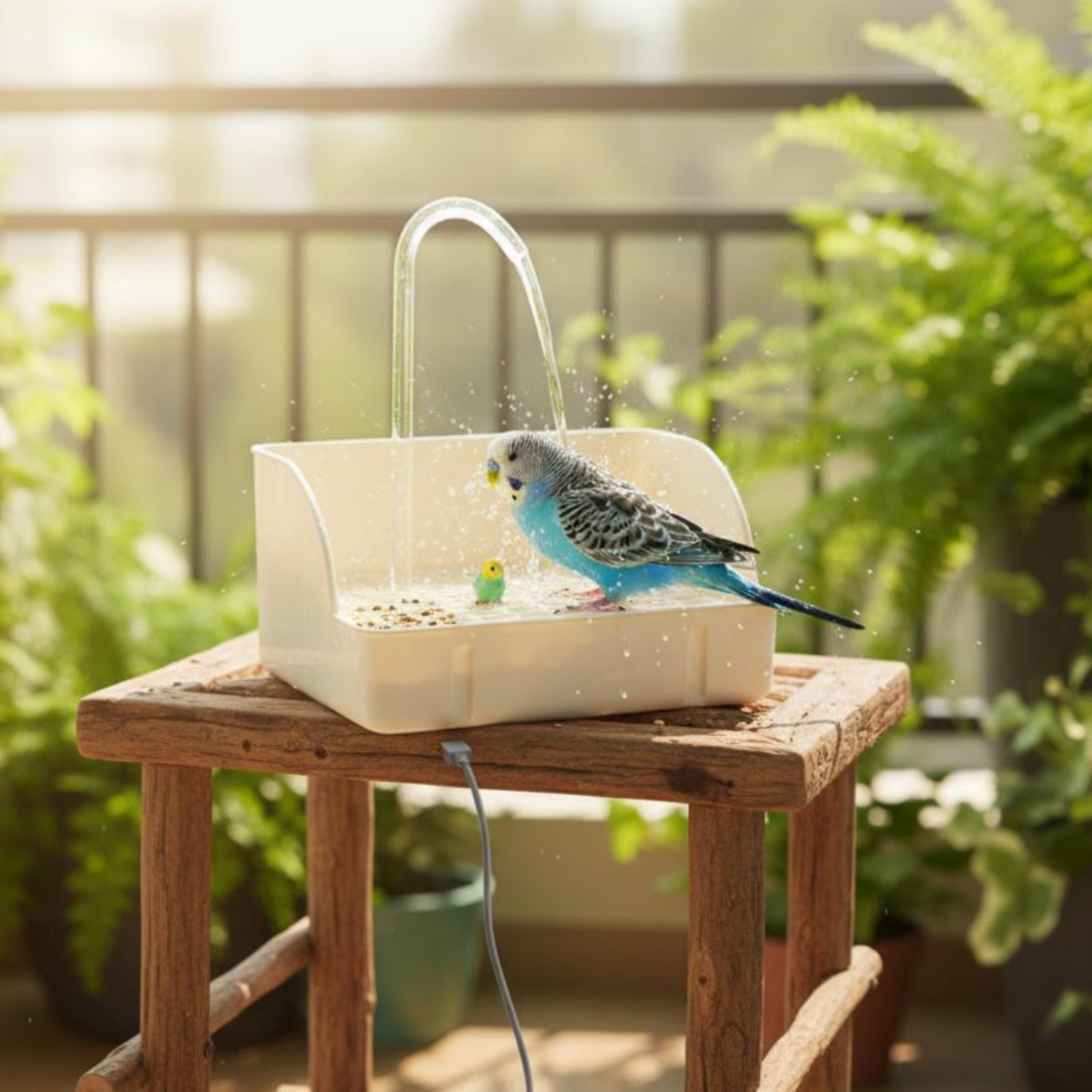Automatic Avian Shower Easy to - Pet Supplies Usa บทวิจารณ์และราคา