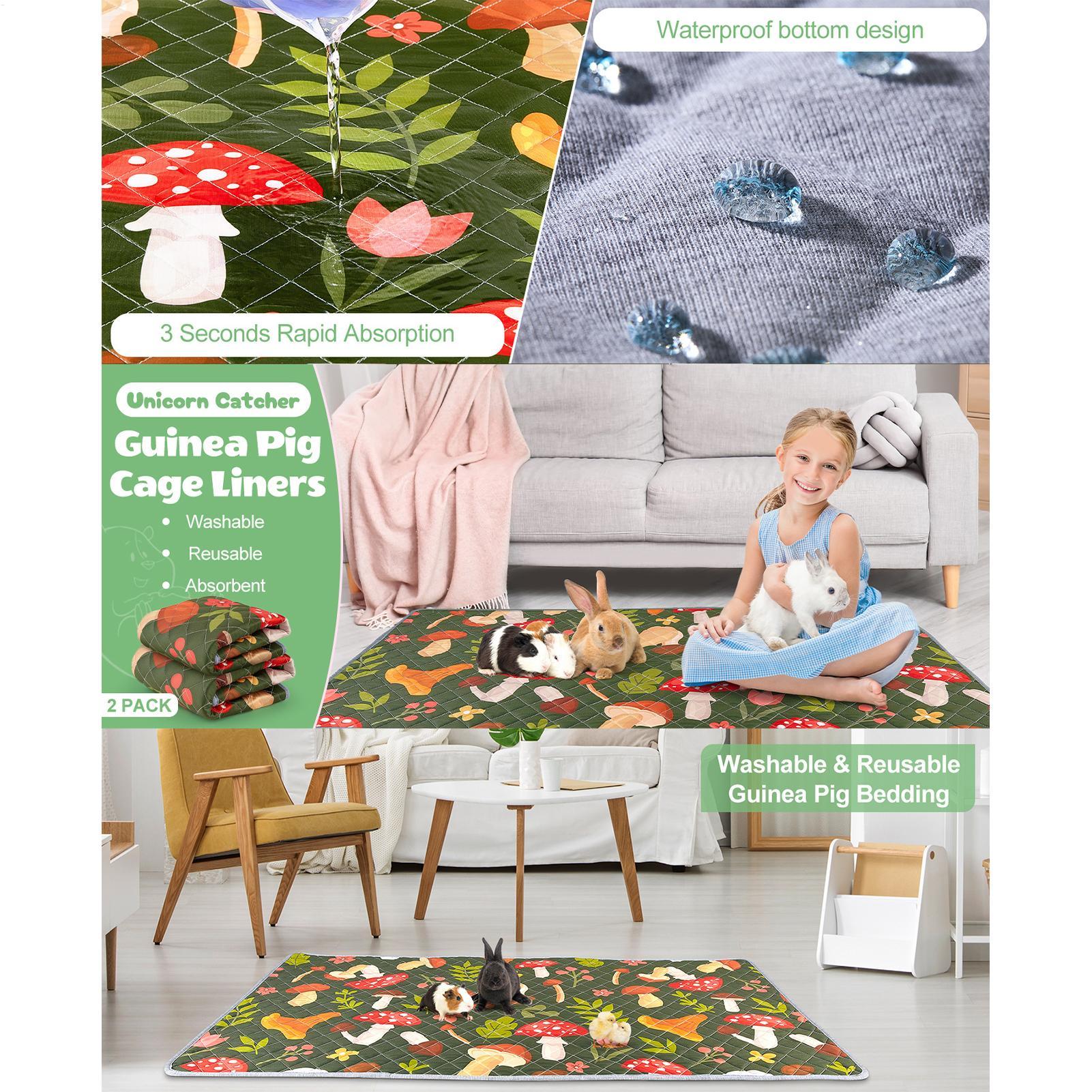 Bunny Cage Liner Washable Abso - Hedgehog Bedding Liner บทวิจารณ์และราคา